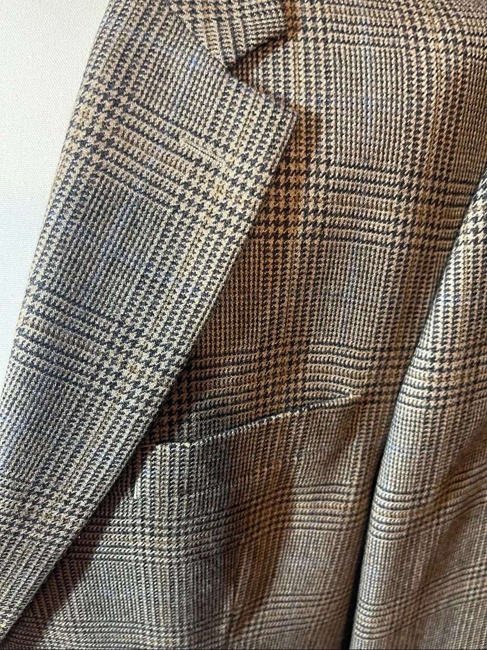 Lauren Ralph Lauren 44R 100% lambswool plaid blazer 3254